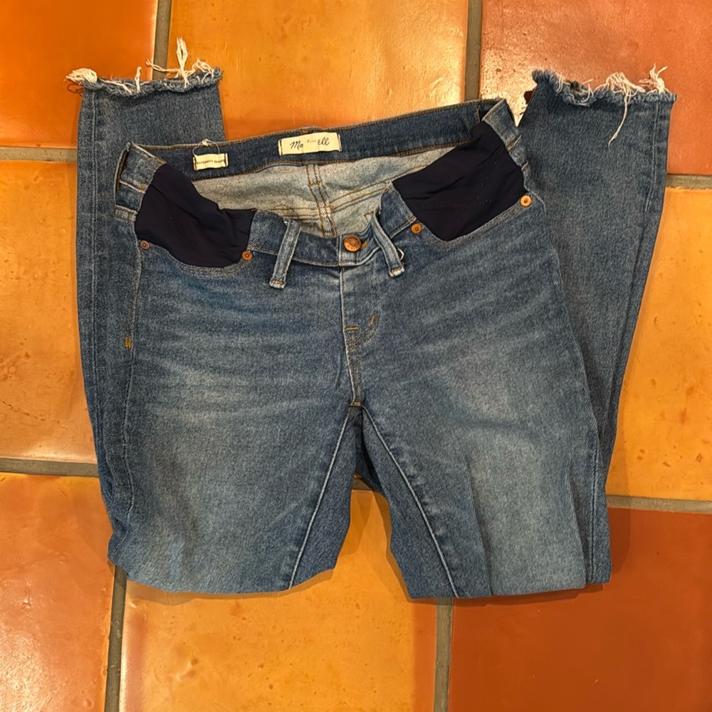 Madewell maternity jeans